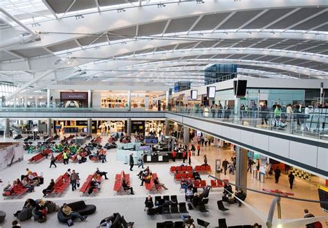 shopping at heathrow terminal 5.